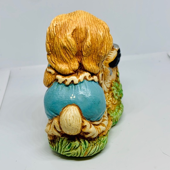 Vtg Woodlander Hand Painted Stone Ware “Baby Doll” - Picture 5 of 6